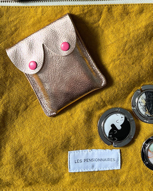 Metallic Boobies Notions Pouch