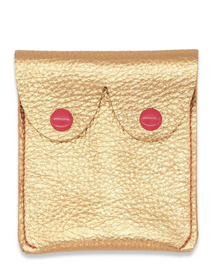 Metallic Boobies Notions Pouch