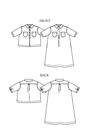 PRE-ORDER The Scout Sewing Pattern UK 6-18