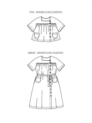 PRE-ORDER The Omilie Sewing Pattern UK 6-18