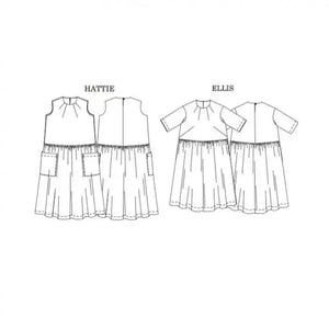 PRE-ORDER The Ellis & Hattie UK 18-28 Sewing Pattern